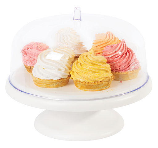 Тортница на ножке 290*290*155мм арт.М1119