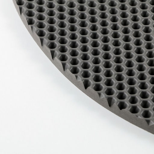 Коврик под миску и лоток Мордочка, серый, 35х41,5 см - Пушистое счастье фото 8