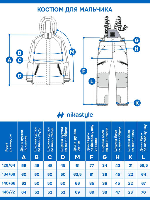 Костюм 7з2925 электрик/черный
