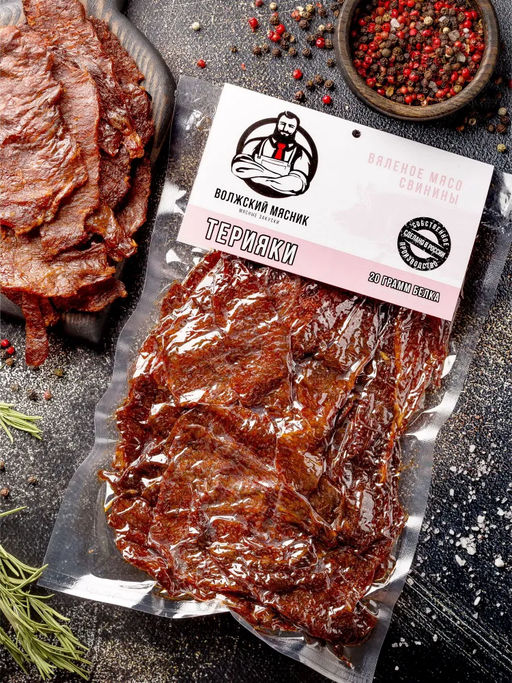 Свинина Джерки Терияки 300 гр, шт