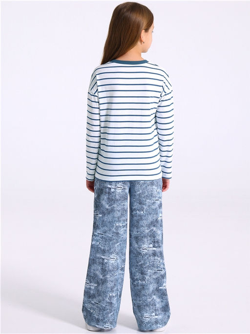 лонгслив+брюки 2ДЛБ5894001н - Апрель фото 2