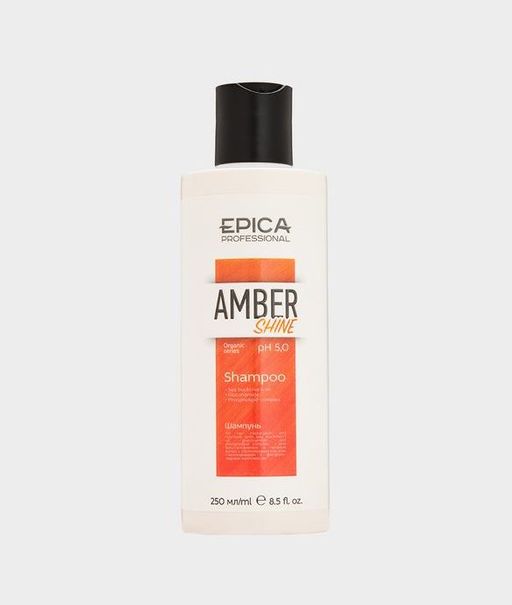 EPICA Amber Shine ORGANIC Шампунь для восстановления и питания, 250 мл.
