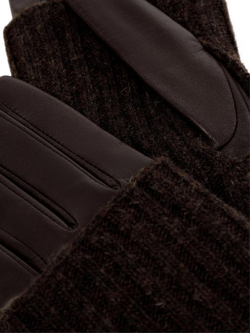 Перчатки женские ш+каш. IS01331 d.brown - Eleganzza фото 3