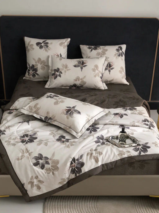 Одеяло MENCY Двухстороннее с простыней на резинке и наволочками ODMENDR008  фото 7