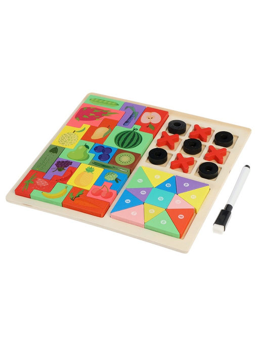 Деревянный пазл «Тетрис» 3 в 1