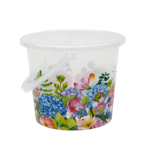 Ведро 5л пластиковое, арт. ВР-7813,7814,7818, 7823, 7824, 7825, 7826, 7827