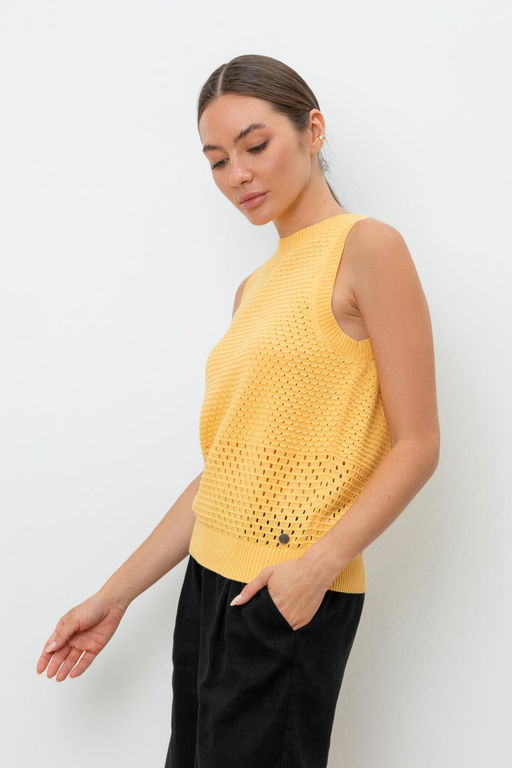 VERY NEAT _ ЕВ 30162/желтый блуза-топ жен