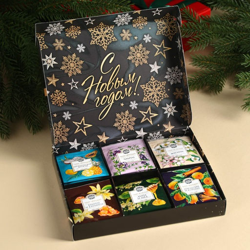 Чайная коллекция Пусть роскошь окружает круглый год, 54 г (30 пакетиков х 1,8 г). - Фабрика счастья фото 8