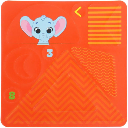 Детская развивающая игра Крошка Я «Маленький строитель / Транспорт», EVA + карточки, виды МИКС, Крошка Я