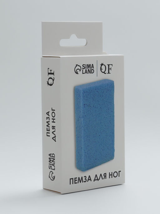 Пемза для педикюра, 10×6 см, в коробке, МИКС
