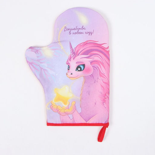 Варежка-прихватка Этель Волшебства 20х28 см, 100% хл, ватин 250 г/м2  фото 2