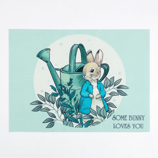 Салфетка на стол «Доляна» SOME BUNNY LOVES YOU, ПВХ, 40×29 см