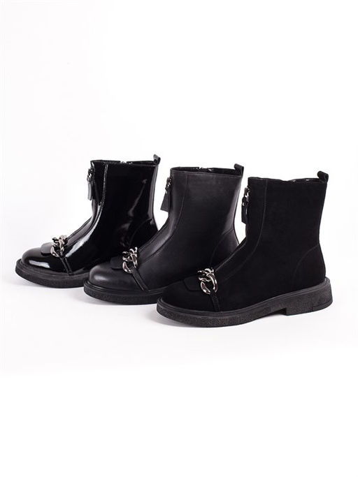 Ботинки женские натуральная кожа/ Броги удобные демисезонные B278 - Piniolo фото 5