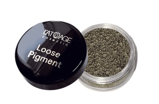 Latuage Тени-пигмент для век "Loose Pigment" №614 оливковое золото