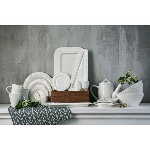 Набор для специй Magistro Argos, 2 предмета: солонка, перечница, 90 мл, 6×8 см, фарфор, белый