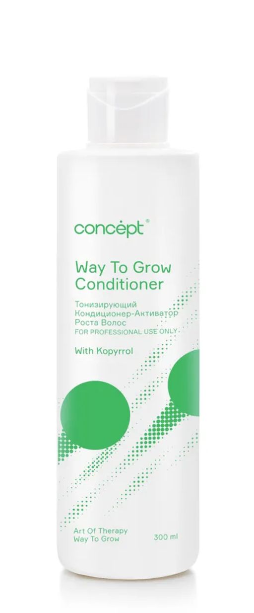 ART OF THERAPY Тонизирующий кондиционер-активатор роста Concept Way To Grow 300 мл  фото 10
