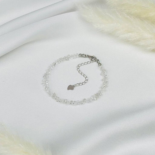 Браслет из Херкимерского кварца 16,5 см +