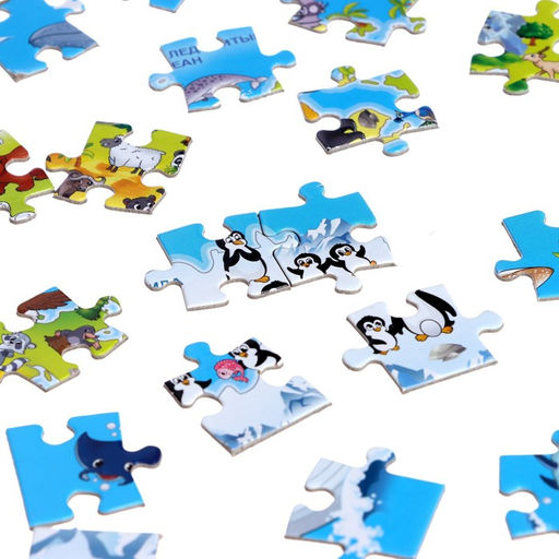 Пазл детский Животные нашей планеты, 160 элементов - Puzzle time фото 3