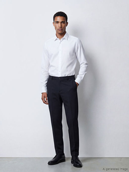Рубашка мужская Slim Fit длинный рукав
