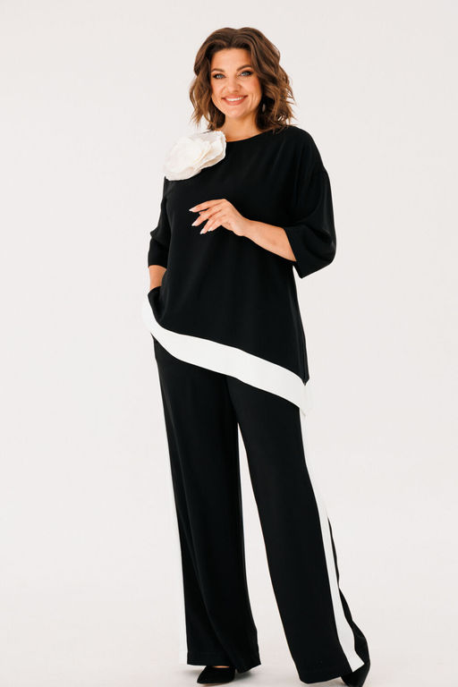 Платье INVITE 4083 черный дизайн - Mira fashion фото 372