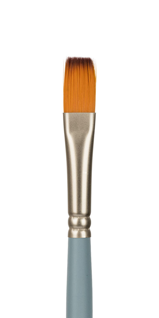 Кисть синтетика VISTA-ARTISTA 50232-10 плоская 5 шт короткая ручка №10