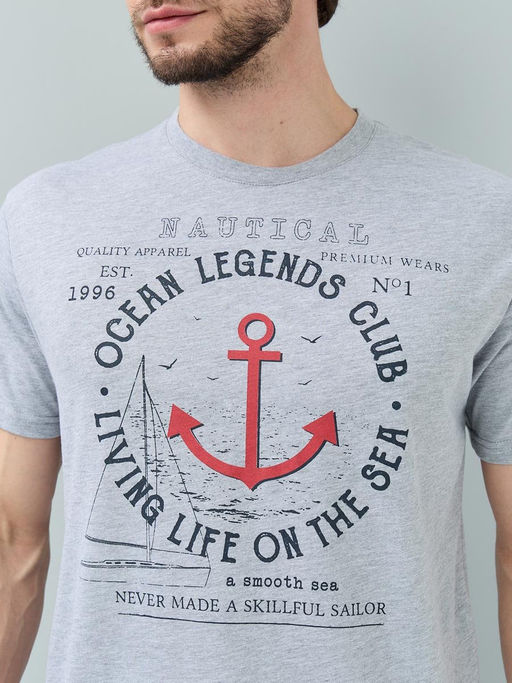 Футболка мужская арт. 02285/Nautical - F5 фото 7