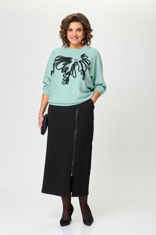 Костюм Michel Chic 1394 терракот, черный  фото 41