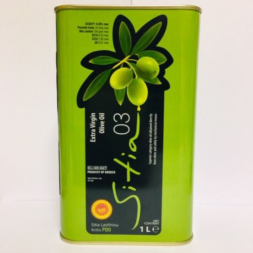 Оливковое масло P.D.O. Sitia 03, о.Крит, Греция, жест.банка, 1л - Olivi фото 4