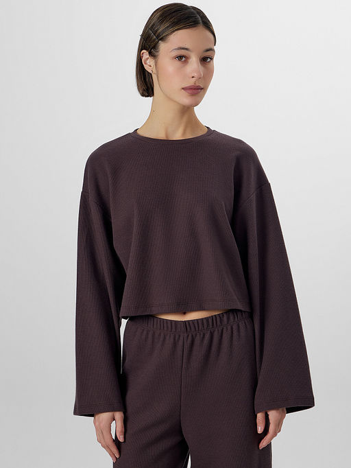 Комплект домашний женский коричневый - Mark formelle фото 3