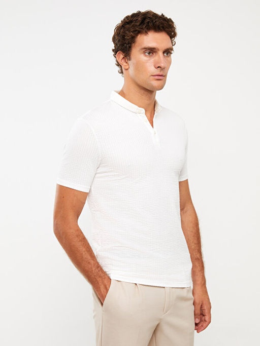 Polo Yaka K?sa Kollu Erkek Ti??rt