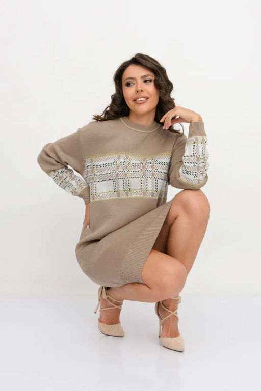 БЕЛАРУСЬ Платье Д 3467/кофе