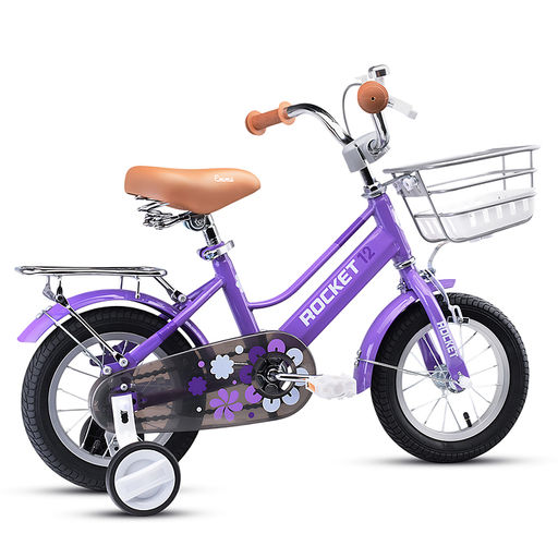Велосипед 12" Rocket Emma, цвет сиреневый
