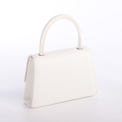 Сумка-клатч на магните, цвет белый - Simaland фото 4