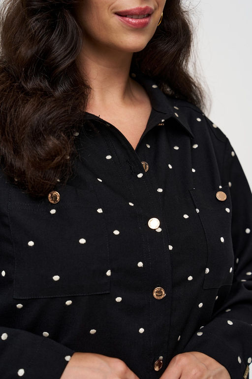 Рубашка Фачинелли черный - Intikoma фото 15
