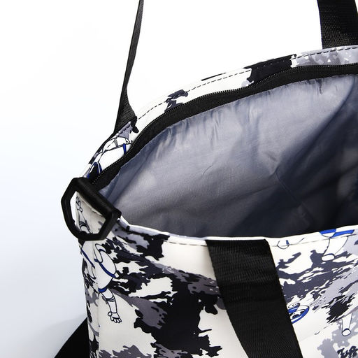 Шопер на молнии, цвет чёрный - Simaland фото 4