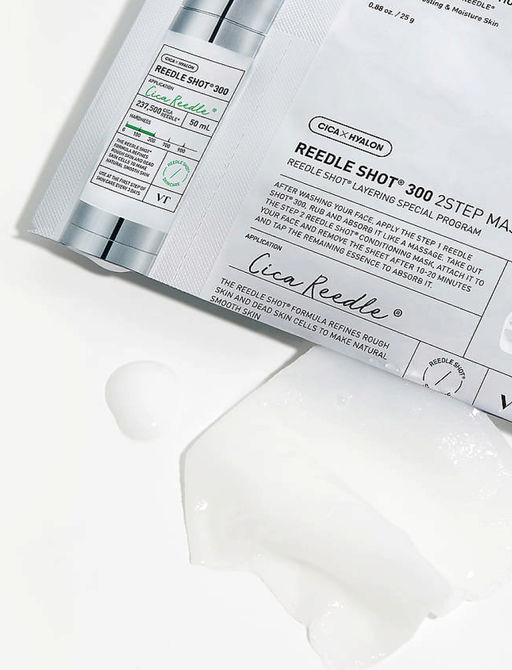 VT Cosmetics Интенсивная двухфазная маска с микроиглами / Reedle Shot 300 2 Step Mask, 25 г + 1,5 г