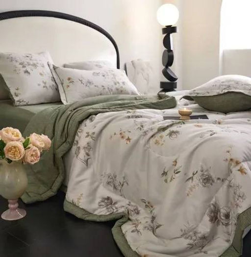 Одеяло Mency двухстороннее с простыней и наволочками ODMENHD13 2 спальный