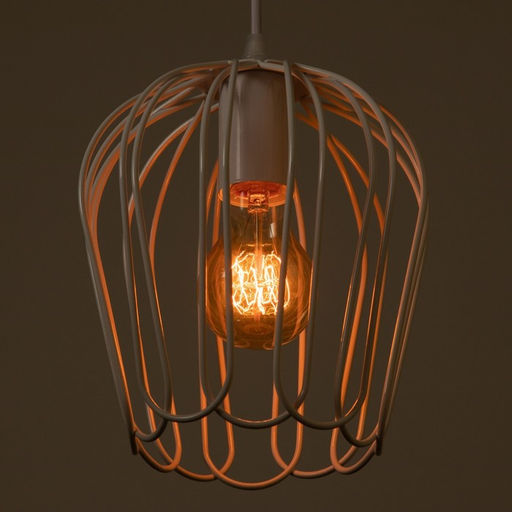 Светильник BayerLux «Цветок» 1×40 Вт E27 белый 18×18×100 см