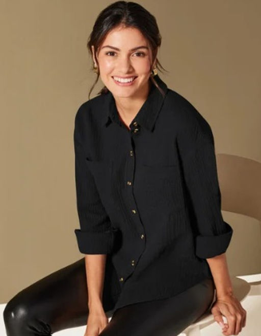 Женская муслиновая блузка ESMARA  фото 8