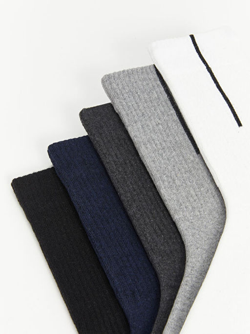 ?izgili Erkek Soket ?orap 5li