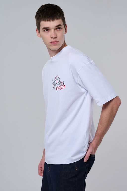 8579 футболка оверсайз мужская