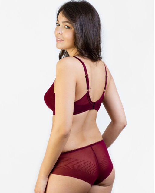 -20% Бюстгальтер Valeria 010130-1 бургундское вино  фото 3