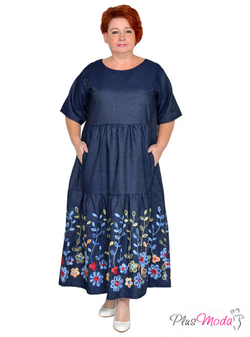 Платье Модель №1467 размеры 44-84 - Plusmoda фото 8