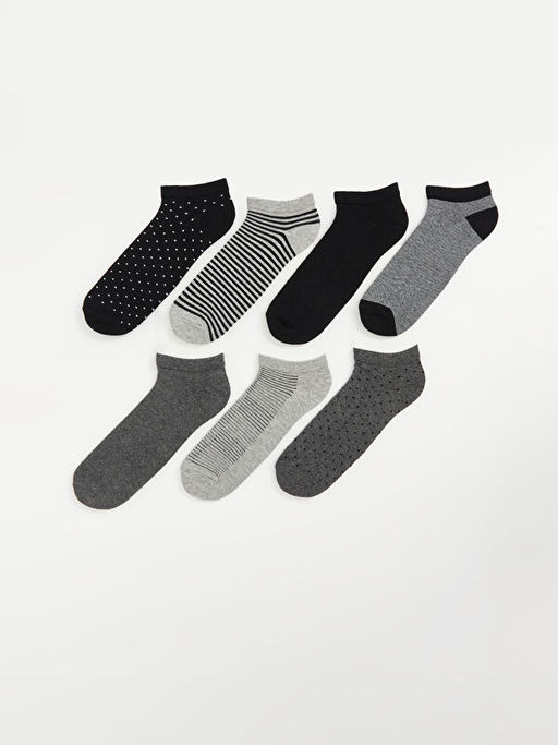 Desenli Erkek Patik ?orap 7li - Waikiki фото 2