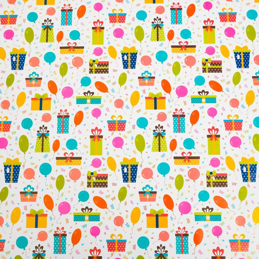 Бумага упаковочная глянцевая Шарики, 70 100 см, 1 лист - UPAK LAND фото 3