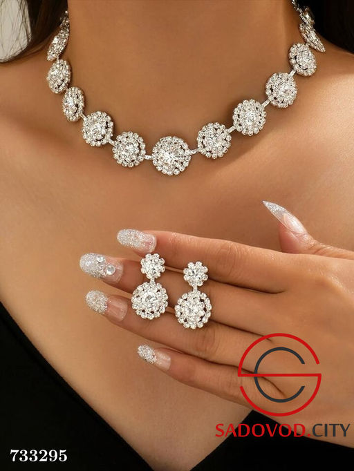 Набор бижутерии из страз женский - Bruno фото 5