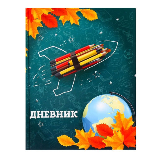 Дневник школьный для 1-11 классов, Школа, твёрдая обложка 7БЦ, глянцевая ламинация, 40 листов