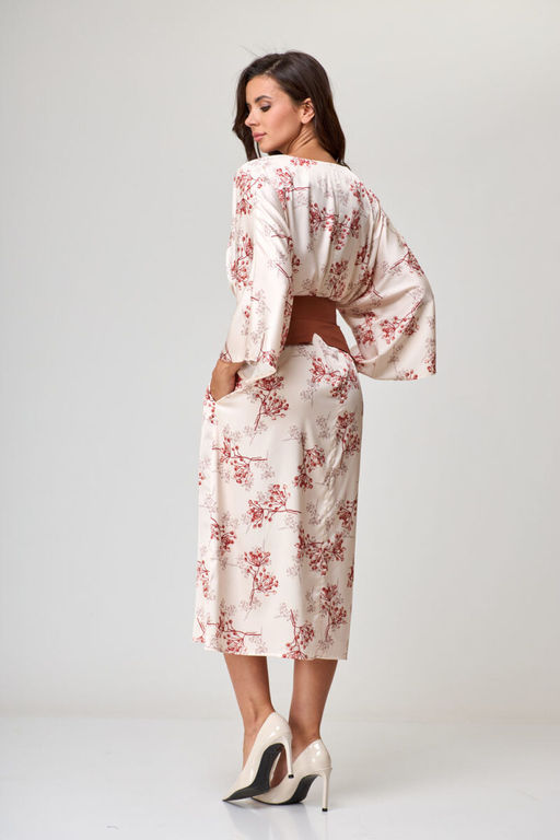 Платье ANELLI 1153 рябина