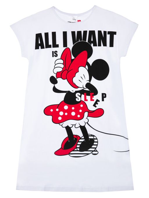 Сорочка ночная PlayToday Disney Minnie Mouse хлопок с эластаном в ассортименте  фото 5