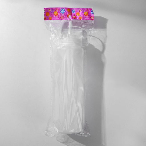 Бутылка для соусов, 700 мл, 26.5×6 см, пластик, белая